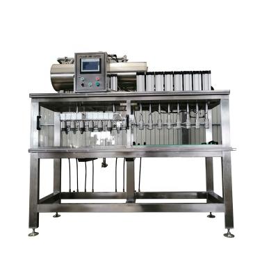 China Cheap Type Filling Isobaric 4 6 8 10 Semi Automatic Rainbow Machine Heads Small Stations Beer Bottle Filling Capping Machine For Sale for sale