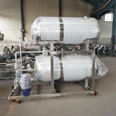 China Two-pot high temperature sterilization and one water bath sterilizer retort pouch packaging machine small retort condmoning machine for sale