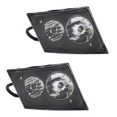 China ABS USA Warehouse Retail VNL Truck Front Fog Lights With Dual Lamps for sale