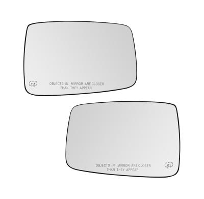 China Cheap RAM 1500 Mirror Socket Truck Accessories Side Mirror Glass With Heated for sale