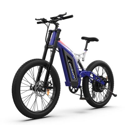 China Aluminum alloy motor high power 50kmh off road 1500w 48v mountain bike electric ebike for sale