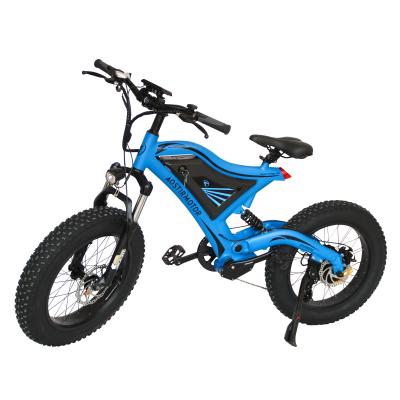 China USA Aluminum Alloy Wholesale Price Strong Offroad Tire Electric Bike 500w 48v Bike For Boys for sale