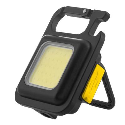 China USB Rechargeable COB Mini Led Flashlight Cob Camping Head Chain Light Portable Outdoor Multifunctional Lightweight Camping Inspection Light for sale