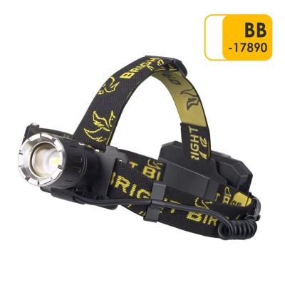 China Emergency Custom 1000 Lumens Rechargeable Outdoor Camping Work Light Cob Buzz Headlights for sale