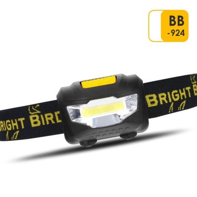 China Outdoor Emergency Camping Cob Led Headlight Rechargeable Flashlight Recycling Running Headlamp For Fishing for sale