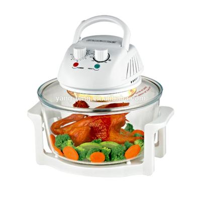 China Household Electric Smokeless Oven 12L Portable Halogen Convection Oven for sale