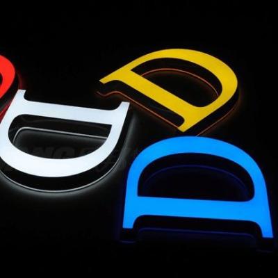 China indoor custom 3d led channel backlit illuminated letter sign 3d led channel letter for sale