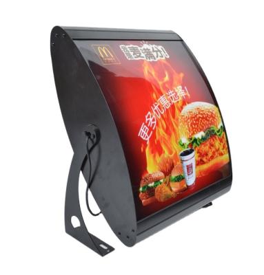 China KFC Fast Food Cafe Menu Board Menu Advertising Order Indoor Display Led Backlit Light Box Illuminated Food Advertising Light Box for sale