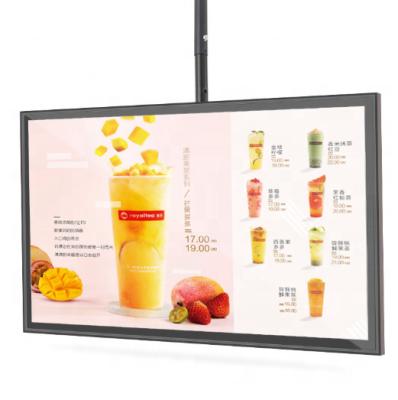 China Restaurant Indoor Menu Hanging Magnetic Light Box Led Backlit Led Advertising Light Box for sale