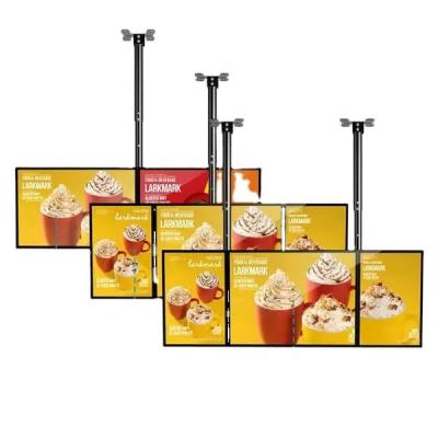 China Indoor fast food led magnetic led menu light board menu light board for restaurant for sale