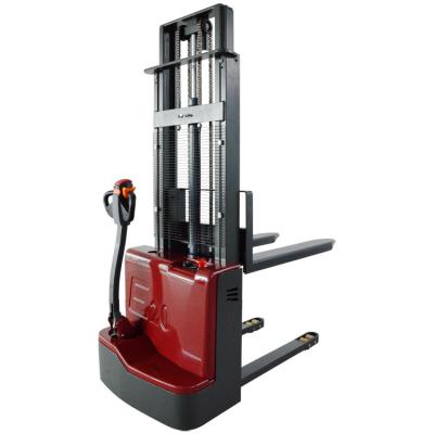 China Hotel production export 2 ton electric pallet stacker truck for warehouse and container for sale