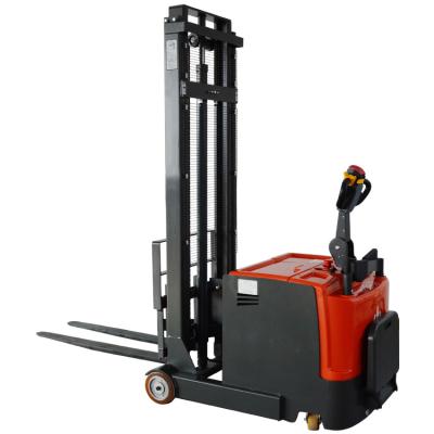 China Hotels Shrink Road Lift Height 3000mm Electric Balanced Pallet Jack Lift Stacker Forklift for sale