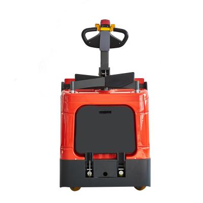 China New Design Hotels Side Way Side Battery EPS Control AC Control Standing Electric Pallet Truck for sale