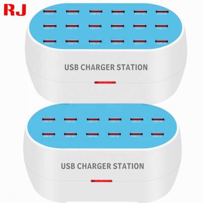 China 12 18 USB Port HUB Adapte Mobile Laptop Mobile Phone Usb Station Fast Charging Desktop Dock Multi for Desktop Device Multi Charger for sale