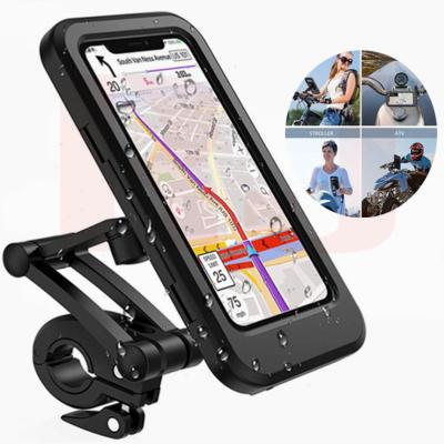 China Adjustable Waterproof 360 Rotation Take Out Electromobile GPS Motorcycle Bike Phone Holder Diving Mount for sale