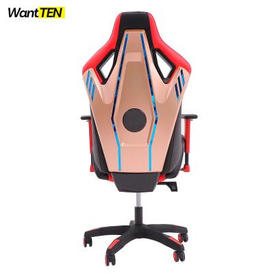 China Adjustable (Height) Free Sample Packing Gaming RGB Logo Silla Gamer Cheap Gaming Chair Computer Custom Office for sale