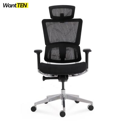 China Armrest Adjustable Modern Swivel High Back Mesh Office Chair (Height) Sillas De Oficina Sedia Ufficio for sale