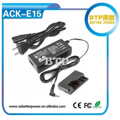 China No power limited taking hottest pictures in US market! ACK-E15 AC Power Adapter Replace LP-E15 Battery for Canon EOS Rebel SL1/100D Cameras for sale