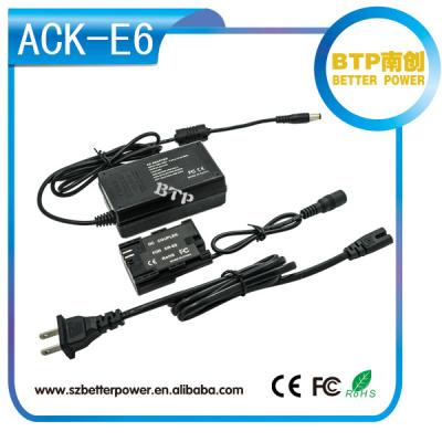 China Brand III, 5D Brand ACK-E6 AC Adapter Offer ACK-E6, 6D, 7D, 60D and 70D DSLR Cameras ACK-E6 EOS 5D II Cameras AC Adapter for sale