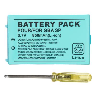 China Rechargeable 850mAh Lithium-Ion Battery + Tool Pack Kit For Nintendo Gameboy PS 850 mah GBA Advance for sale