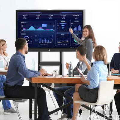 China Education.Training.Office 55 65 75 86 100 inch 4k resolution office panel interactive smart whiteboard for conference room for sale