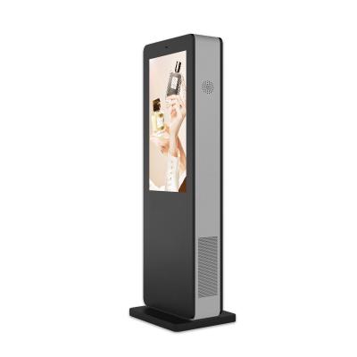 China Water Resistant 32 43 49 55 65 Inch Android Digital Signage Outdoor Vertical LCD Screen Display Stand Led To Backlight Advertising Screen Players for sale