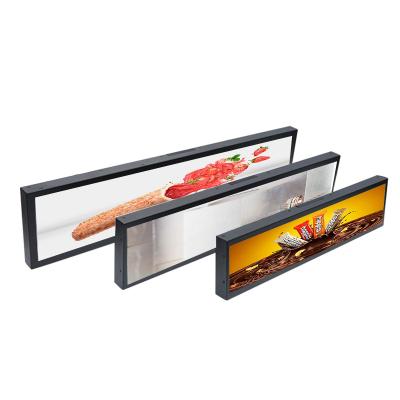 China Indoor 12.2 18.9 34 48.1 Inch Super Thin Stretched Digital Signage Screen Advertising Display For Markets for sale