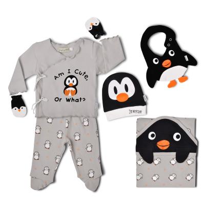 China Wholesale Antibacterial Newborn Baby Gift Box Pure Cotton Clothing Sets Casual Newborn Baby Clothes Set for sale