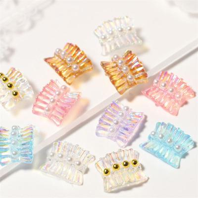 China Wellflyer NABD-111 Nail Art Decoration DIY Design DIY Nail Stickers Plastic Self Adhesive Acrylic Rhinestones Nail Decals 3D for sale