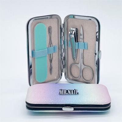 China WELLFLYER Deluxe Nail Clippers Sets Manicure Kit Grooming Manicure Set MS-655 MS-655 for sale