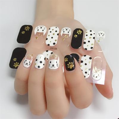 China WELLFLYER WELLFLYER Nail Art DIY Accessories High Quality Plastic Beauty Professional Fashion Manicure False Nails Nail Sticker for sale