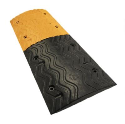 China Good Quality Decelarate Speed ​​Limiting Trunking Speed ​​Bump Rubber Rubber Deceleration Zone for sale