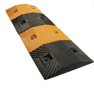 China Decelarate Speed ​​50*35*5cm Hot Sale Rubber Deceleration Zone Thickened Gear Limiting Reducer Speed ​​Bumps for sale