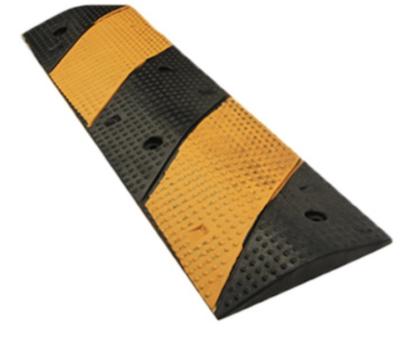 China Decelerate speed 100*30*5cm HOT widen bumpspeed limit per deceleration board rubber rubber deceleration board speed for sale