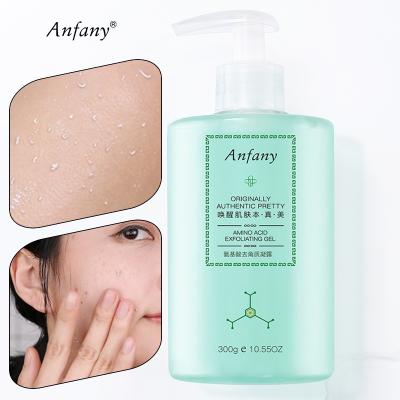 China Whitening Bodi Gel Body Daily Hydration Face And Skin Scrub Wash Cream Amino Acid Facial Detergent Exfoliating Gel for sale