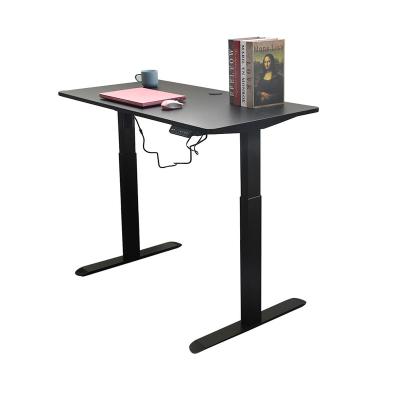 China Single Motor Adjustable Push Button Electric Lift (Height) Desk for sale