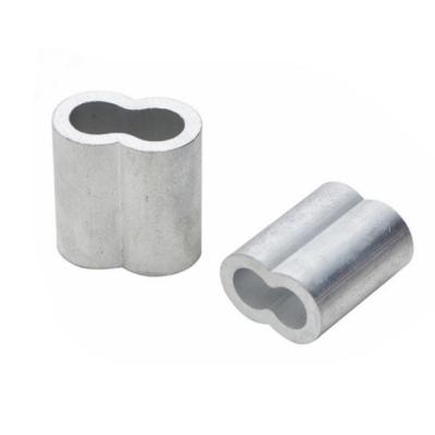 China Wire Rope Aluminium ferrule connector M1.2 for stainless galvanized steel wire rope for sale