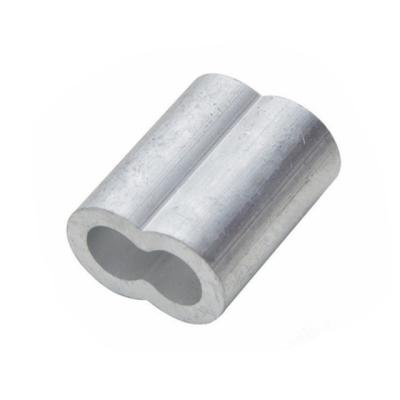 China Wire Rope Aluminum sleeve M1.5 eight shape cheap price ferrule sling for 1.5mm wire rope cable for sale