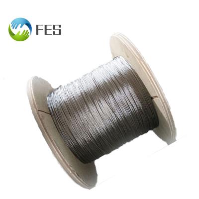 China MANUFACTURING Jiangsu stainless steel manufacture 304 steel wire rope with high loading for sale