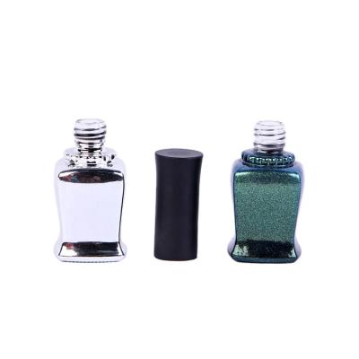 China Personal Care 12Ml 13ML 14ML 15Ml Unique Clear Empty Nail Polish Bottle With Cap for sale