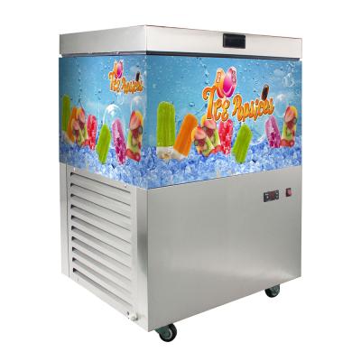 China Mini Commercial Popsicle Machine Commercial Double Popsicle Supplying Model Machine For Milk Ice Cream Fruit Dessert Old Popsicle for sale