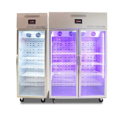 China Single Adjustable Rack And Double Door Commercial Smart Fruit Fishing Yogurt Machine for sale