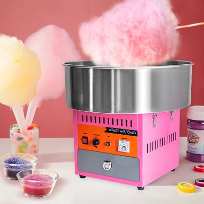 China Factory commercial automatic mini factory direct sale fast speed cotton candy machine pink cotton candy machine for sale