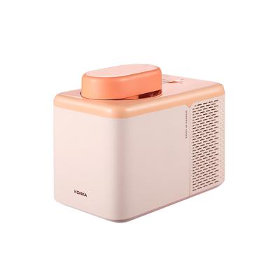 China Semiconductor Refrigeration Home Ice Cream Maker Machine Mini Fruit Homemade Ice Cream Machine Automatic Small Cone Machine for sale