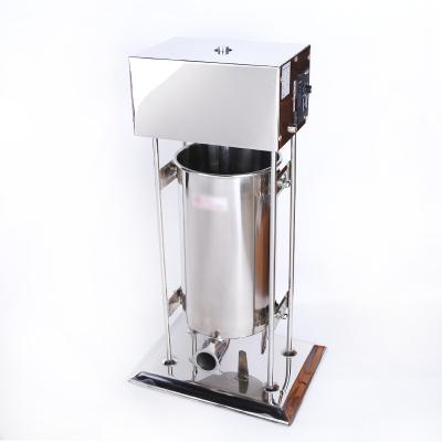 China Restaurant Body 10L Sausage Stuffer Automatic Electric Stainless Steel Sausage Stuffer Vertical Manual Sausage Stuffer for sale