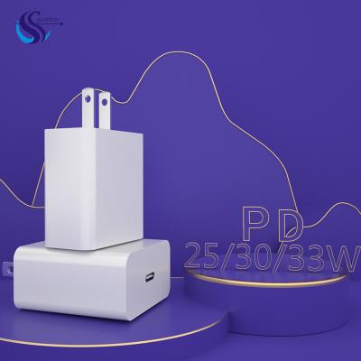 China Mobile phone 33w 25w 30w 20w travel type c usb-c power adapter 20w palladium charger 20w for iphone for sale