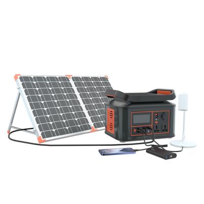 China Support 300W 1000W 100v~240v fast charging portable power station with solar panel portable power station lithium battery for sale