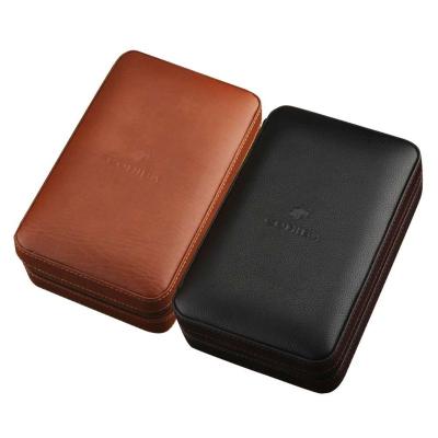 China Professional Cigar Humidor Accessories Rectangle Tobacco Humidor 166mm Cigar Case Cigar Smoking Smoking Accessories Portable for sale