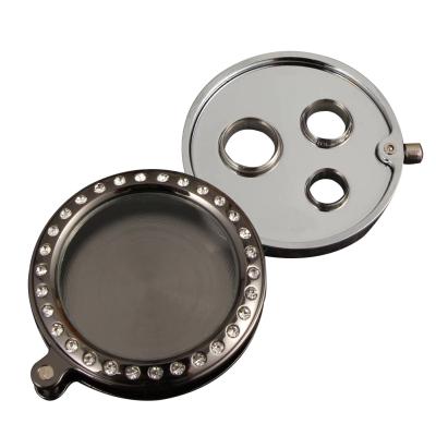 China Multifunctional Smoking Cigar Cutter Stainless Steel Three Kinds of Flat Round Surffce Cigar Cutter Opening Sharp Knife for sale