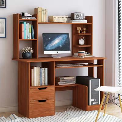 China Expandable Home With Shelf Modern Simple Modern Student Bedroom Desk Writing Table Desktop PC Desk for sale